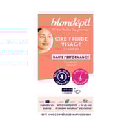 Blondépil Bandes de cire froide Visage x20