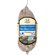 Saucisson bleu blanc coeur artisanal VPF 220g