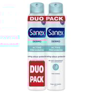 Sanex dermo déodorant spray fraicheur active 2x200ml