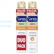 Sanex dermo deodorant spray sensible 2x200ml