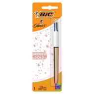 1 stylos billes 4 couleurs - rose gold