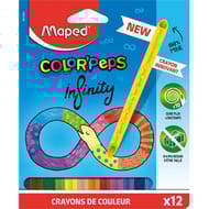 Maped crayons colorpeps infinity x12