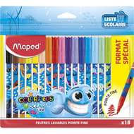 Feutre ocean life x18 promo sachet
