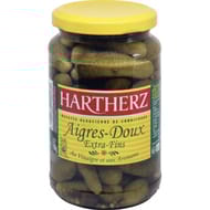 Hartherz cornichons aigres doux extra-fins 190g