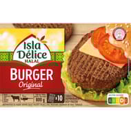 Isla Délice hamburgers halal x10 800g