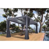 Tonnelle bioclimatique fusain 4x3