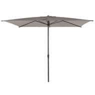 Parasol loompa 2x3 mètres coloris taupe