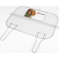 Grille simple acier chrome 52.5x39 cm