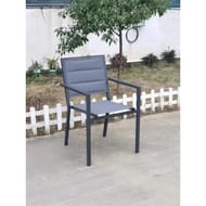 Fauteuil empilable rembourre