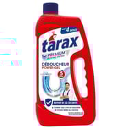 Tarax déboucheur power gel 5 min 4 doses 1l