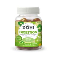Zohi complément alimentaire digestion goût pomme & citron ss x30-90g