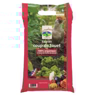 Engrais coup de fouet 100% organique fientes de poules 5 kg