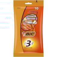 Bic 3 sensitive rasoir jetable 3 lames sensitive x10