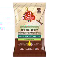 O'cedar serpillères parquets modernes x15