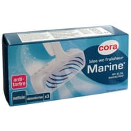 Cora bloc wc fraîcheur marine 3 x 38g