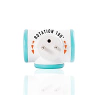 Watt&Co triplite rotative 180° turquoise - 3 ports 16 A