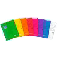 Cahier easybook agrafe 170x220 96 pages 90g 5x5 assortis