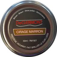 Cirage pommadier marron De Clermont