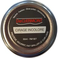 Cirage pommadier incolore De Clermont