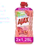 Ajax fete de fleurs nettoyant menager hibiscus 2x1.25l