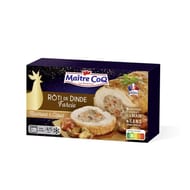 Maître Coq rôti de dinde farcie marrons & cèpes 700g