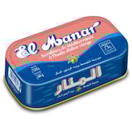 El manar sardines méditerranéennes à l'huile d'olive 125g
