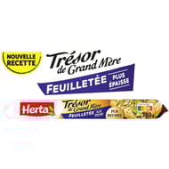 Herta trésor de grand mère pâte feuilletée pur beurre 280g