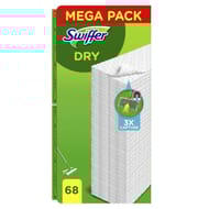 Swiffer balai attrape poussiere recharges lingettes seches pour sols x68