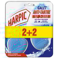 Harpic galet anti-tartre 2+2