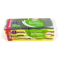 Cora éponges grattantes surfaces classiques x16 maxi pack