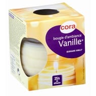 Cora bougie d'ambiance parfum vanille