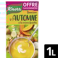 Knorr soupe liquide douceur d'automne a la creme fraiche 1l