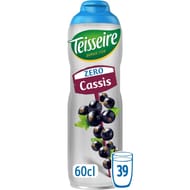 Teisseire zéro cassis 60cl