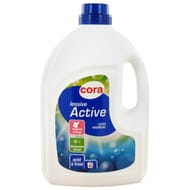 Cora lessive liquide active 3l - 40 lavages