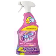 Vanish detachant avant lavage oxi action pistolet 940ml format famili