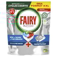 Fairy platinum plus produits de vaisselle automatique proprete intense