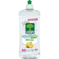 L'arbre vert vaisselle mains citron jaune -écologique-hypoallergénique 750ml