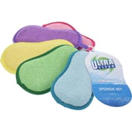 Eponges lavables réutilisables x5