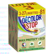Decolorstop lingettes max protect +eco lot de 3 x 27