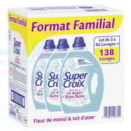 Super croix lessive bora 3x2.07 l