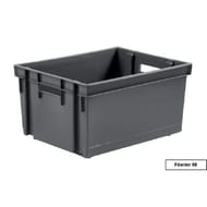 Eda bac 30 litres gris
