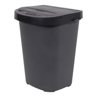 Poubelle de tri "tri home" 40 L anthracite/gris perle