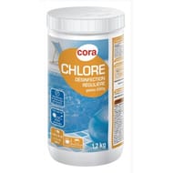 Chlore lent galets de 200g en boîte de 1.2kg
