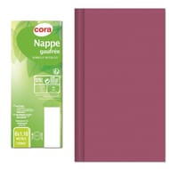 Cora nappe rouleau  chevron prune 6x1.18m