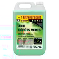Seko anti-dépôts verts 6 litres dont 1 litre offert