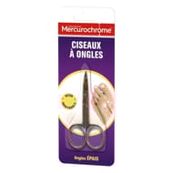 Mercurochrome podologie ciseaux à ongles