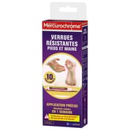 Mercurochrome stylo verrues résistantes pieds et mains 2 ml