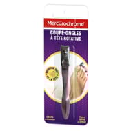 Mercurochrome coupe-ongle à tête rotative 1 unité