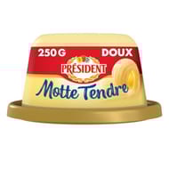 Président motte tendre doux 250g