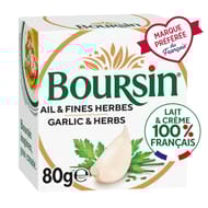 Boursin ail et fines herbes 80g